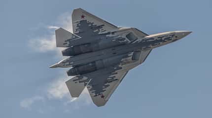 Su-57, Mig-35, Su-35, Su-30, Mi-26, MAKS, Moskau