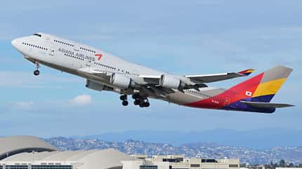 Boeing 747 400, Jumbo, HL 7428, HL7428, Queen of Skies, Asiana Airlines