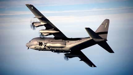 AC-130J, Ghostrider, AFSOC, USAF, Lockeed Lockheed Martin AC-130J Ghostrider des Air Force Special Operations Command.