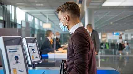 Fraport, Flughafenchaos 2022, Sicherheitskontrolle, Kontaktlos Reisen mit Gesichtserkennung