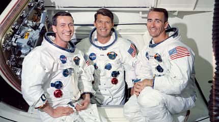 NASA, Apollo 7, Eisele, Schirra, Cunningham