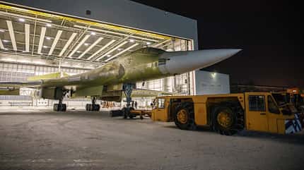 Tupolew Tu-160M im Dezember 2022.