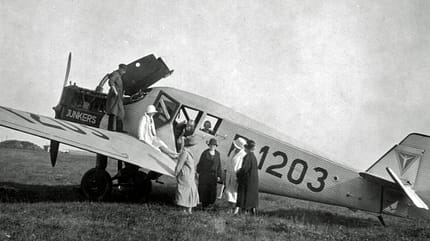 F 13, Cockpit, Junkers F 13, D1203, Familie Junkers