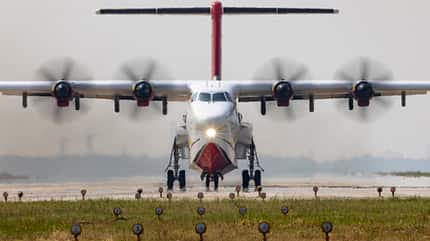 China's AG600M Firefighting Aircraft Completes Water Scooping And Dropping Tests