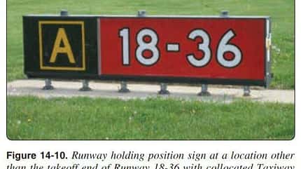Runway Sign