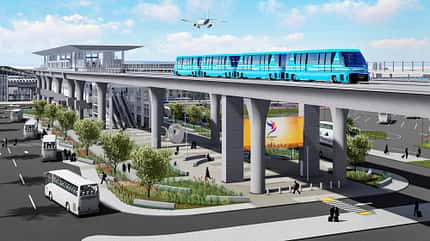 LAX Airport, Los Angeles International, KLAX, US Airprt, erbebensicheres Bauen, Hilfsprogramm, Ausbau