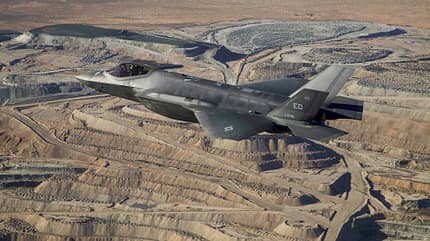 F35 F-35 Conducts First Flight with TR-3