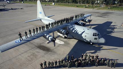Hercules, C130, Hellenic Air Force, Griechenland