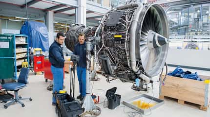 V2500, MTU Maintenance Hannover, Boroskopie