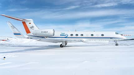 DLR, Forschungsflugzeug, Deutsches Zentrum für Luft und Raumfahrt, Forschungsflotte, HALO, Gulfstream G550 HALO, DADLR, Umweltforschung