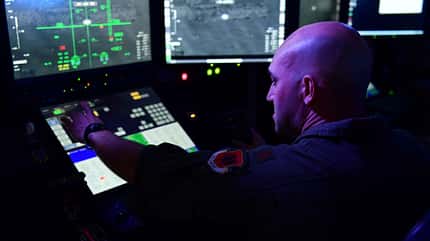MQ-9 Reaper Training at MQ-9 Reaper flight simulators