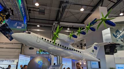 Hybrid elektrische Antriebe, clean aviation, HECATE, Hybrid-ElectriC regional Aircraft distribution TEchnologies, Konzept, clean sky, Leonardo
