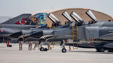 AnatolianEagle, Phantom, F16, Türkei, Turkish Air Force, Su25