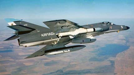 Super Etendard, Argentinien, Marine