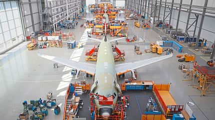 Airbus, Endmontage, Zulieferer, Finkenwerder, A320, A320 Familie, Endmontagelinie 2