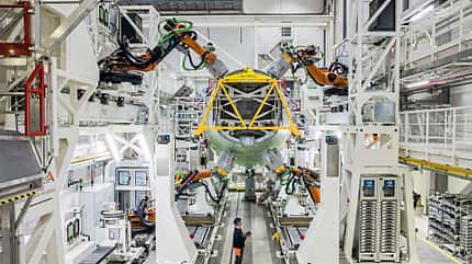 Airbus, Endmontage, Zulieferer, Finkenwerder, A320, A320 Familie, Endmontagelinie 2