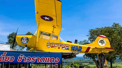 Thailand, Flugzeugfriedhof, Markt, Ruhestand, Reise, Reportage, DC 3, Klassiker, Oldtimer