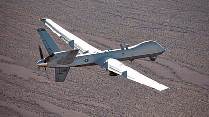 MQ-9 Reaper in flight