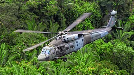División de Aviación Asalto Aéreo, Kolumbien, Militär, UH-1N, UH-60, AN-32, Huey II, Mi-17, King Air 350, S-70i, Südamerika, Dschungel, Jungle, Luftwaffe, Drogen, Terrorismus