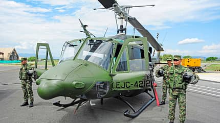 División de Aviación Asalto Aéreo, Kolumbien, Militär, UH-1N, UH-60, AN-32, Huey II, Mi-17, King Air 350, S-70i, Südamerika, Dschungel, Jungle, Luftwaffe, Drogen, Terrorismus