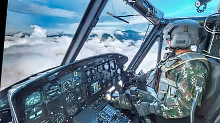 División de Aviación Asalto Aéreo, Kolumbien, Militär, UH-1N, UH-60, AN-32, Huey II, Mi-17, King Air 350, S-70i, Südamerika, Dschungel, Jungle, Luftwaffe, Drogen, Terrorismus