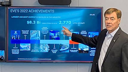 Embraer, E2, CEO, Francisco Gomes, Pressekonferenz