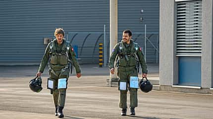 Schweiz, Tiger, F-5, F5, Patrouille Suisse, Militär, Luftwaffe, Retro, Training, Zieldarstellung, F-35