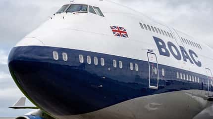 BOAC, retro, 747, Boeing, British Airways, Jumbo