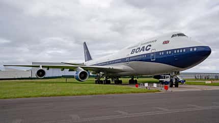 BOAC, retro, 747, Boeing, British Airways, Jumbo