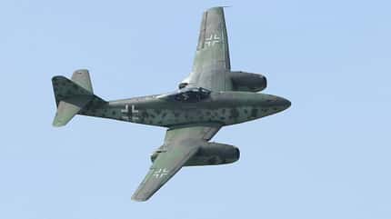 Messerschmitt, Me 262,Hahnweide 2019. Messerschmitt Me 262 auf der Hahnweide 2019.