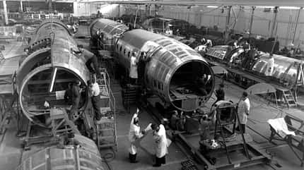 Comet, de Havilland, Comet 3, Comet 4, DH 106, RAF, Royal Air Force, Cockpit