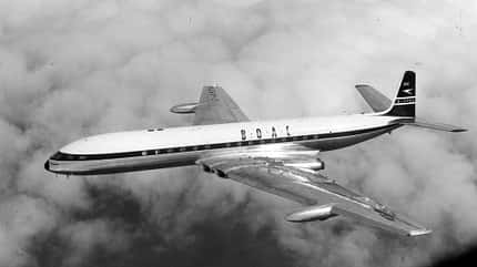 Comet, de Havilland, Comet 3, Comet 4, DH 106, RAF, Royal Air Force, Cockpit