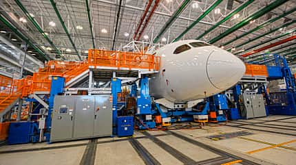 Charleston, North Charleston, Boeing, Flugzeugbau, Endmontage, Dreamliner, 787, 737 Max, Boeingwerk, Boeing MAX