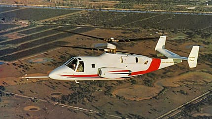 S69, S 69, Sikorsky, Sikorsky S69, XH 59A, Advancing Blade Concept, ABC, US Army, NASA, Schnellflug, Windkanal