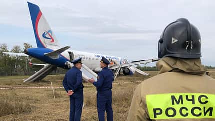 Ural Airlines, A320, Russland, Sibirien RUSSIA-AVIATION-SANCTIONS