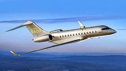 Businessjet, Triebwerk, Turbofan, Bombardier, Global 5500