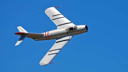 Soviet era MiG-17 jetfighter