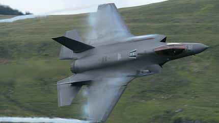 Mach Loop, Royal Air Force, Tiefflug, Wales, F35, F35A