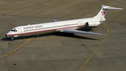 MD-83 German Wings beim Rollen