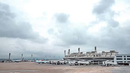 Rio de Janeiro, Brasilien, LATAM, Lufthansa, Flughafen, Airport
