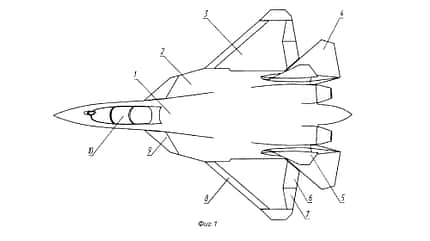 suchoi, su-57, doppelsitzer, kampfflugzeug, russland Su-57 Doppelsitzer Zeichnung