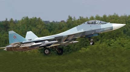 Su-57 Doppelsitzer Start