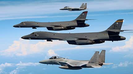B1, B1 Lancer, Bomber, USAF, US Air Force, India Air Force, B1B, Bone, Atombomben, Sonderheft