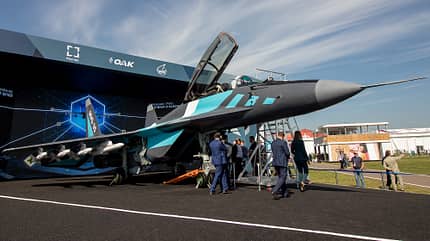 Mikojan-Gurewitsch MiG-35 in Schukowski.