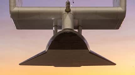 Stratolaunch, hyperschall, TalonA, Roc Stratolauch TaloA von vorne