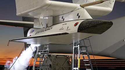 Stratolaunch, hyperschall, TalonA, Roc Stratolauch TalonA unter Roc Betankung