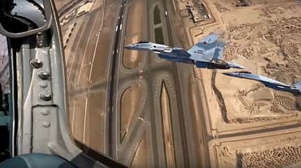 Putin, Il96, Su35