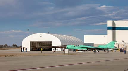 Testsaison, Flugtest, Flugzeugprogramm, Lockheed, X59A, Rollout, Palmdale, NASA