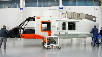 uscg, us coast guard, sikorsky, mh-60, jayhawk, rettungshubschrauber, mh-65, dolphin MH-60 Jayhawk Rumpfgerüst