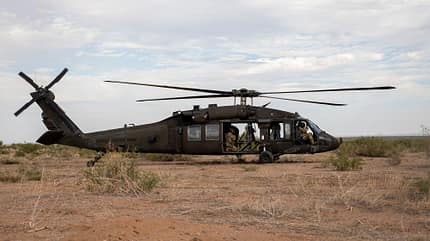 Sikorsky UH-60M am Boden